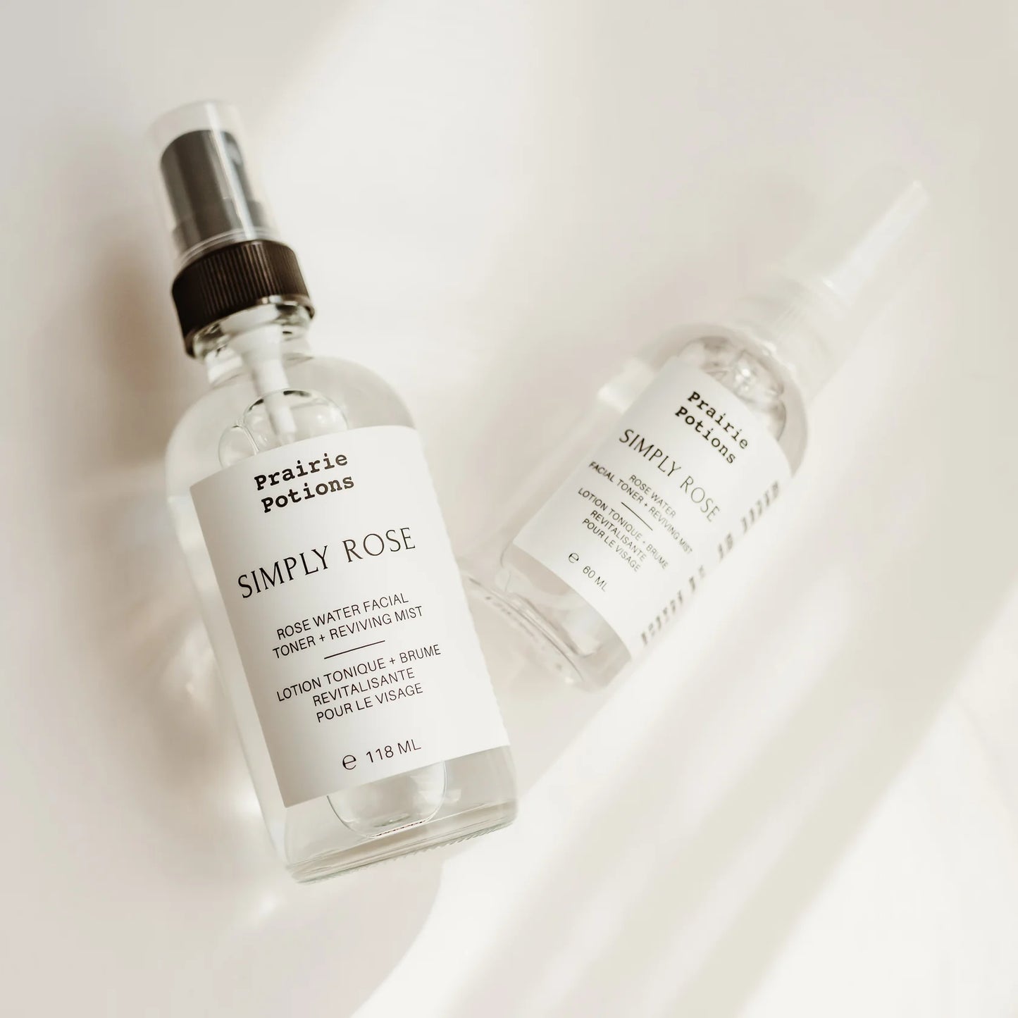 Prairie Potions, Simply Rose ~ Rose Water Facial Toner + Reviving Mist - Shakti