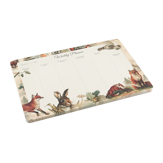 Weekly Desk Planner