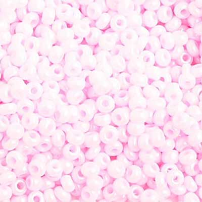 Czech Seed Bead, 10/0 (Opaque Dyed Pink) - Shakti