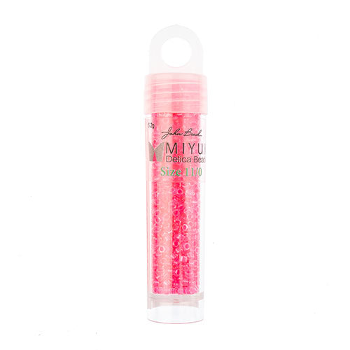 Miyuki Delica Seed Bead, 11/0 (Wild Strawberry Luminous)