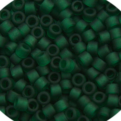 Miyuki Delica Seed Bead, 11/0 (Dark Emerald Matte)