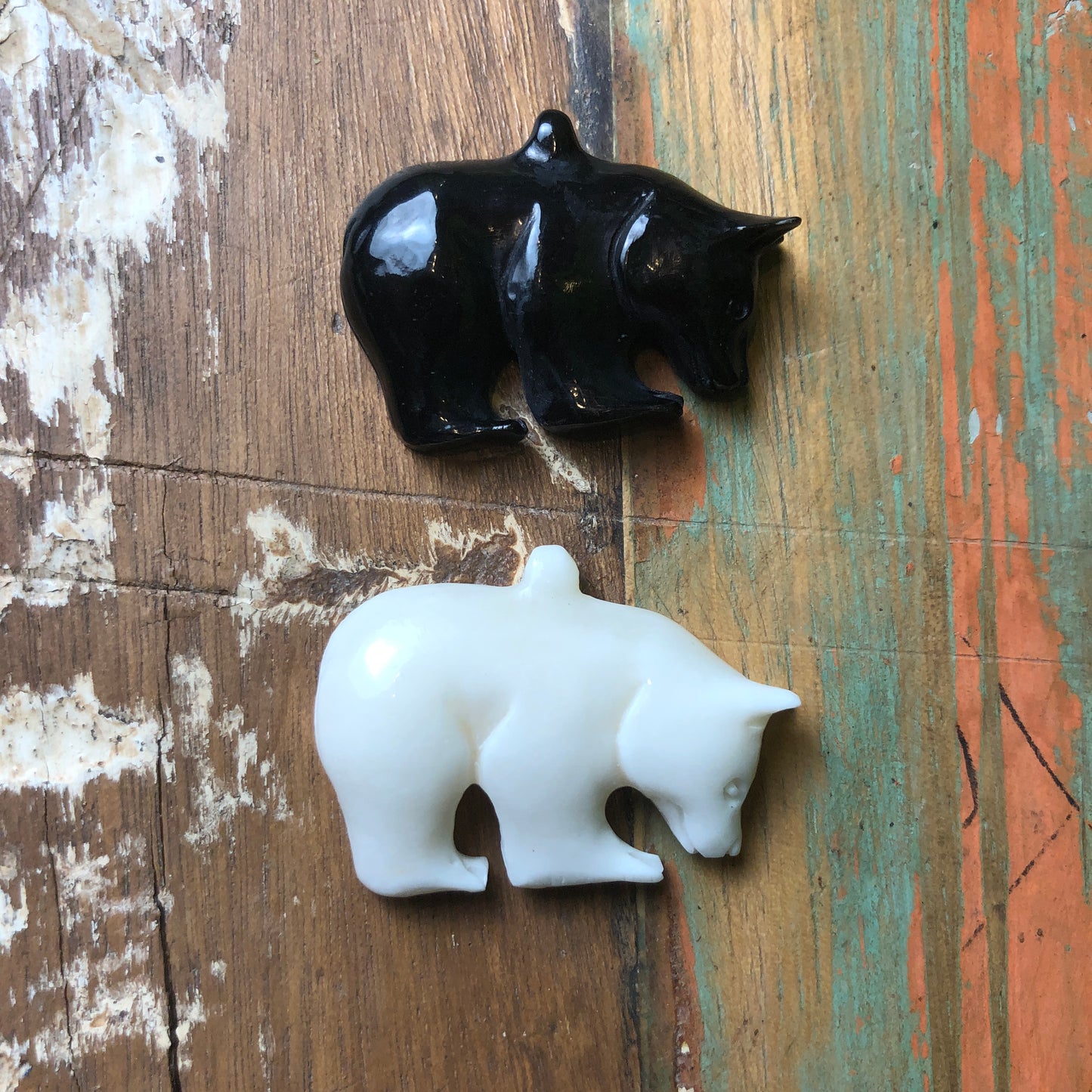 Bone/Horn Carvings, Bear ver.1 - Shakti
