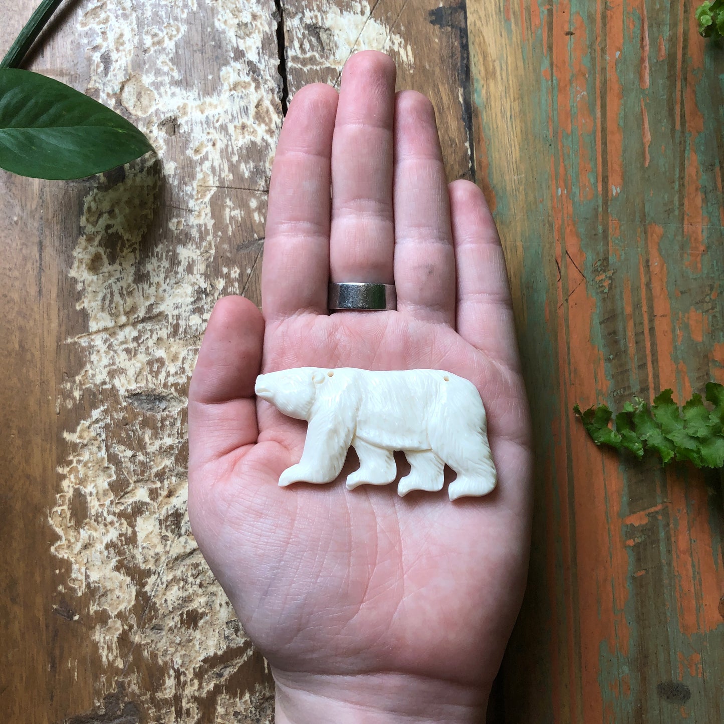 Bone Carvings, Bear ver.2 - Shakti