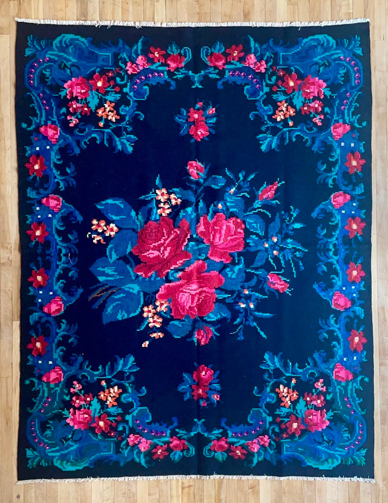 Turkish Rugs - Karabag (Black)