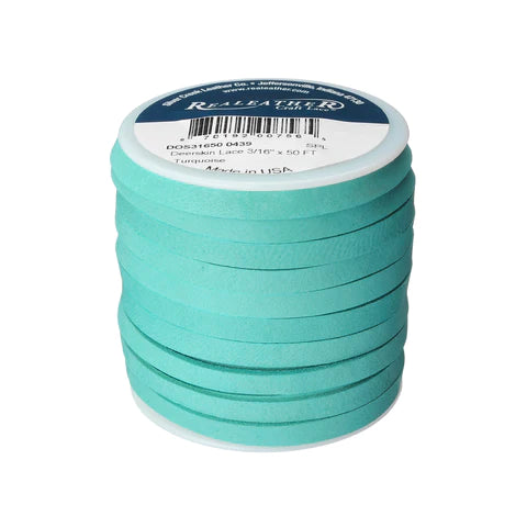 Deerskin Lace - Turquoise - Shakti