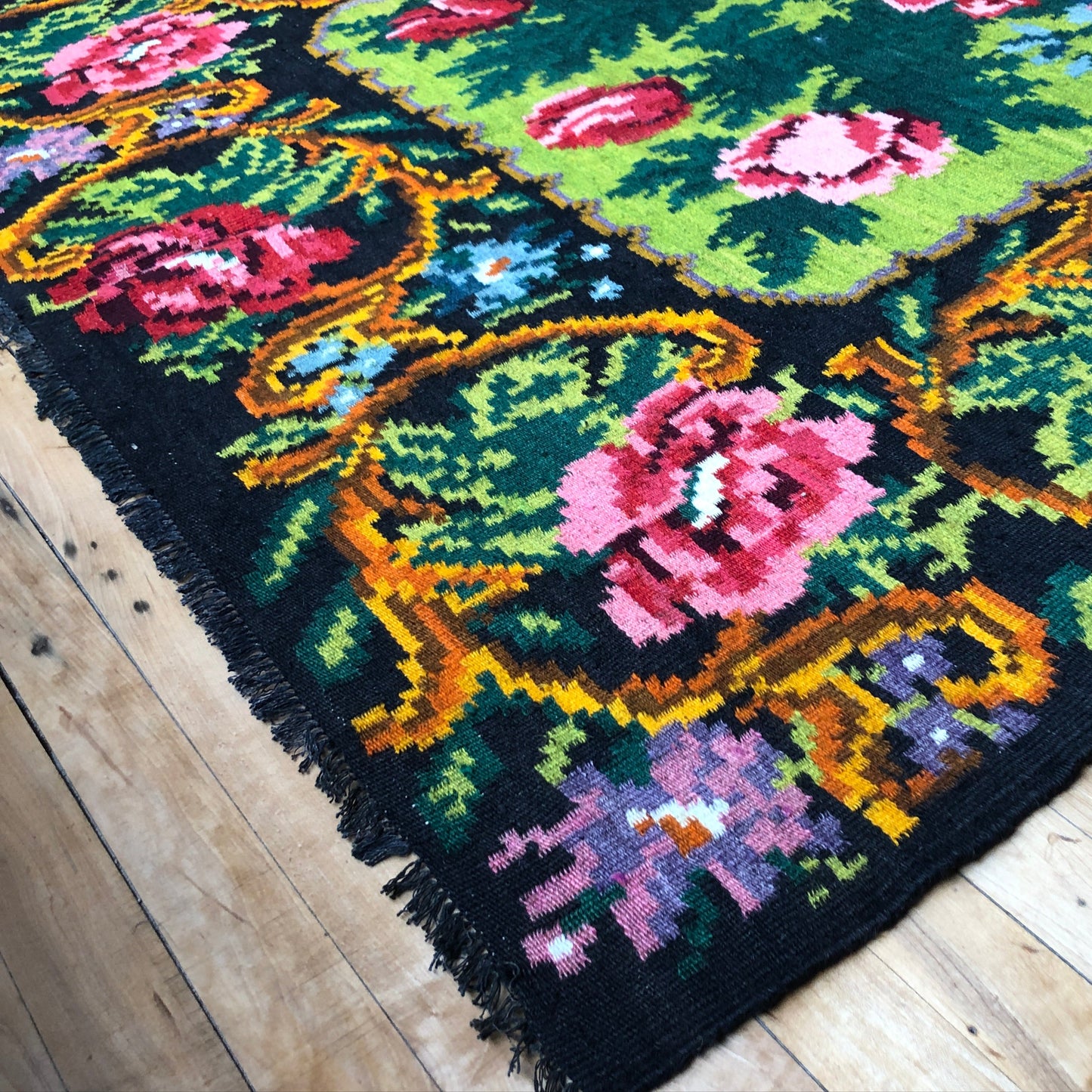 Turkish Rugs - Karabag (Green)