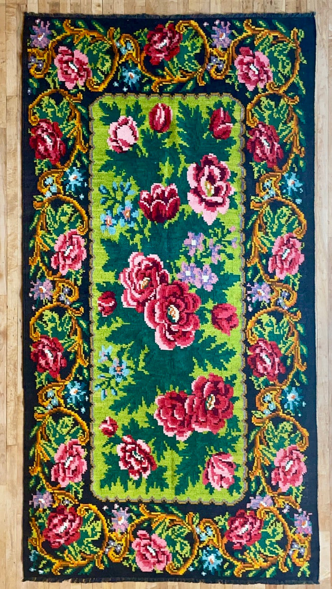 Turkish Rugs - Karabag (Green)