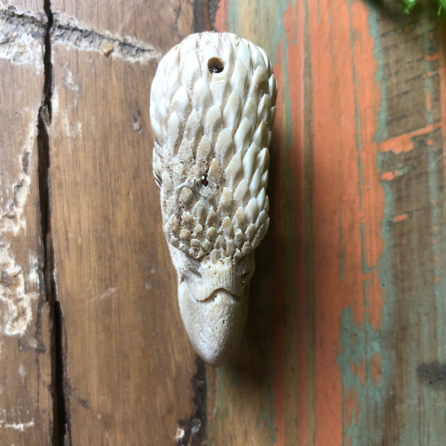 Antler Carvings, Eagle Head - Shakti