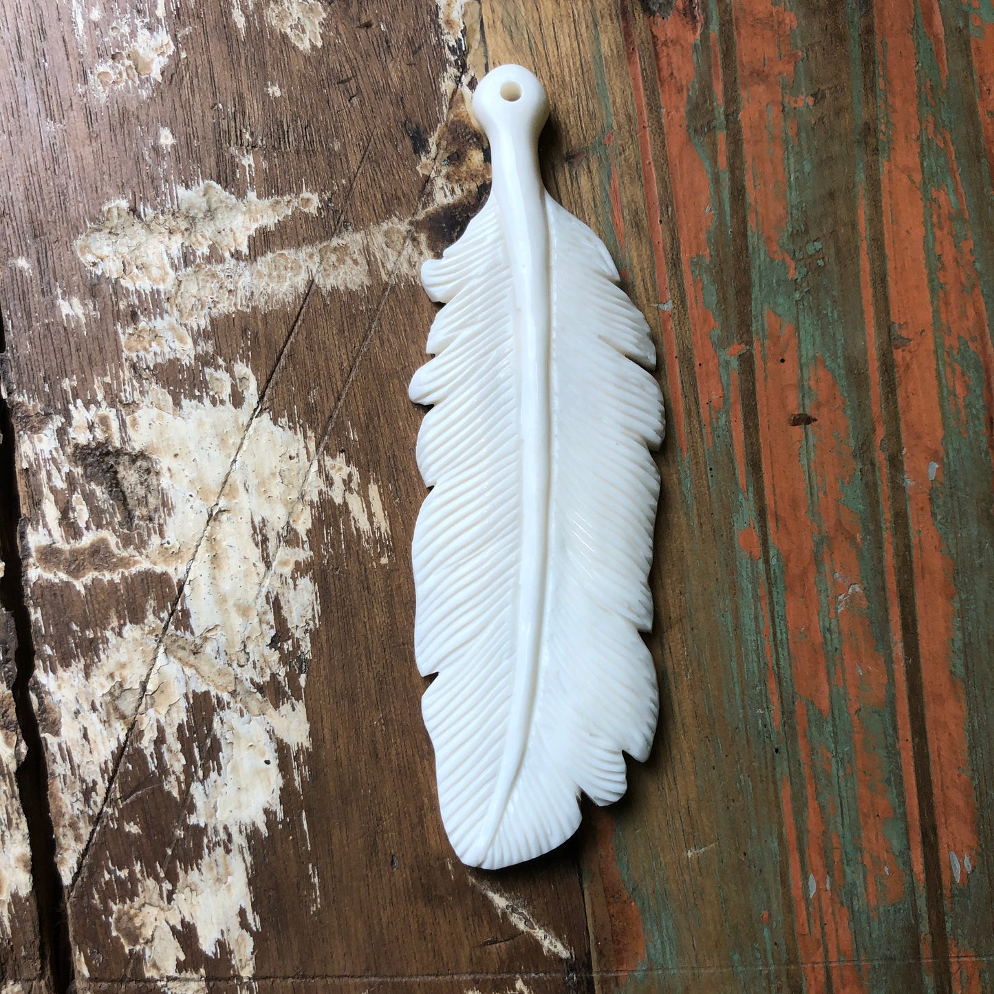 Hand-Carvings, Feathers - Shakti