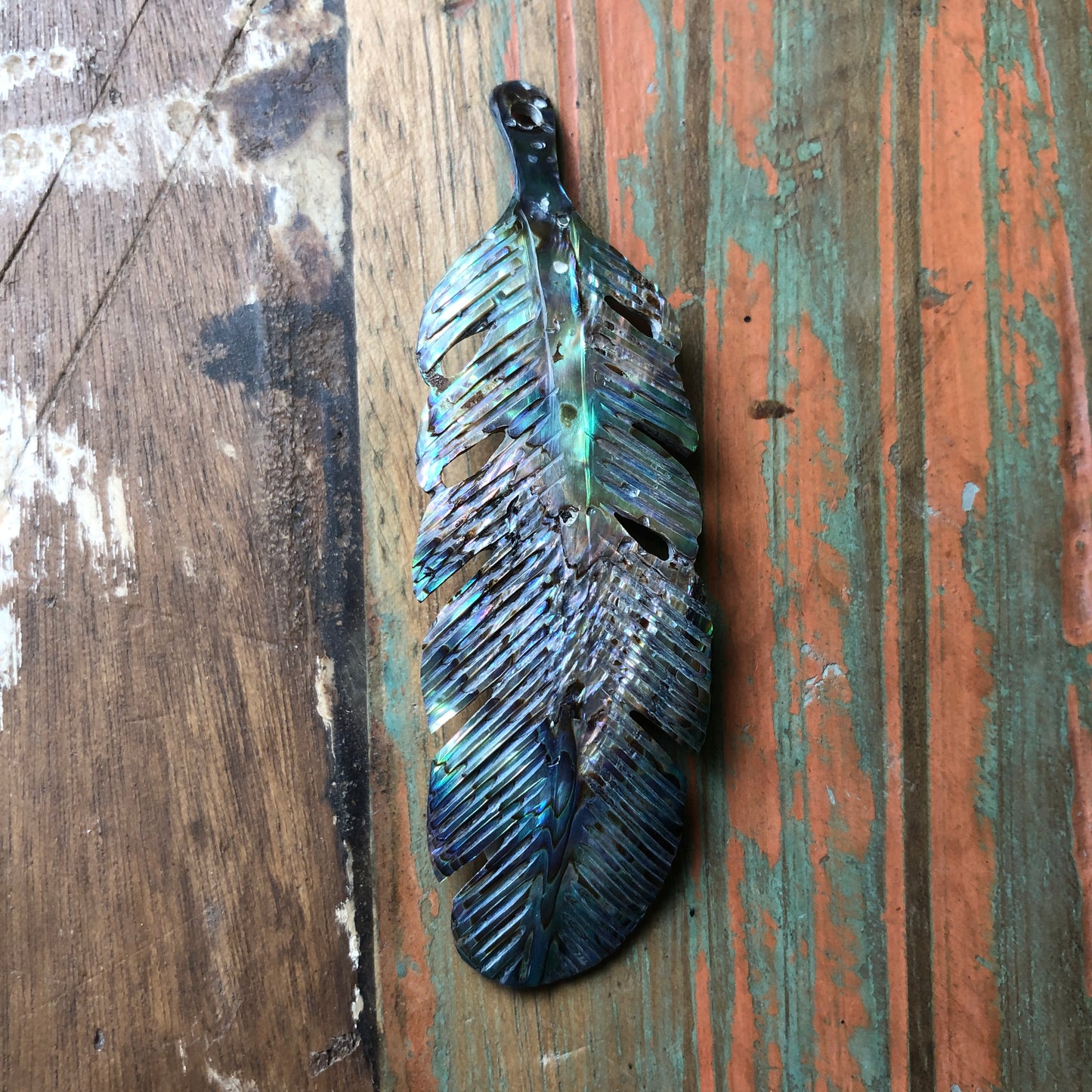 Hand-Carvings, Feathers - Shakti