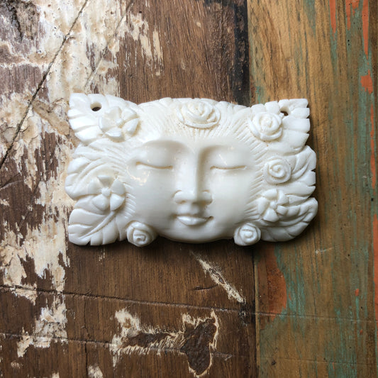 Bone Carvings, Forest Goddess - Shakti