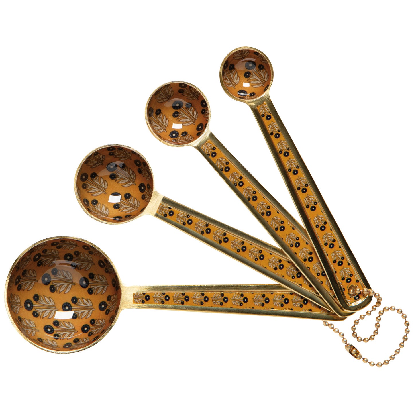 Zest Enameled Measuring Spoons (Set of 4)