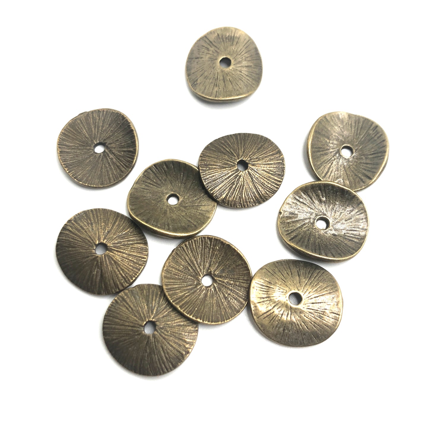 Spacer Bead - Curved Potato Chip AB