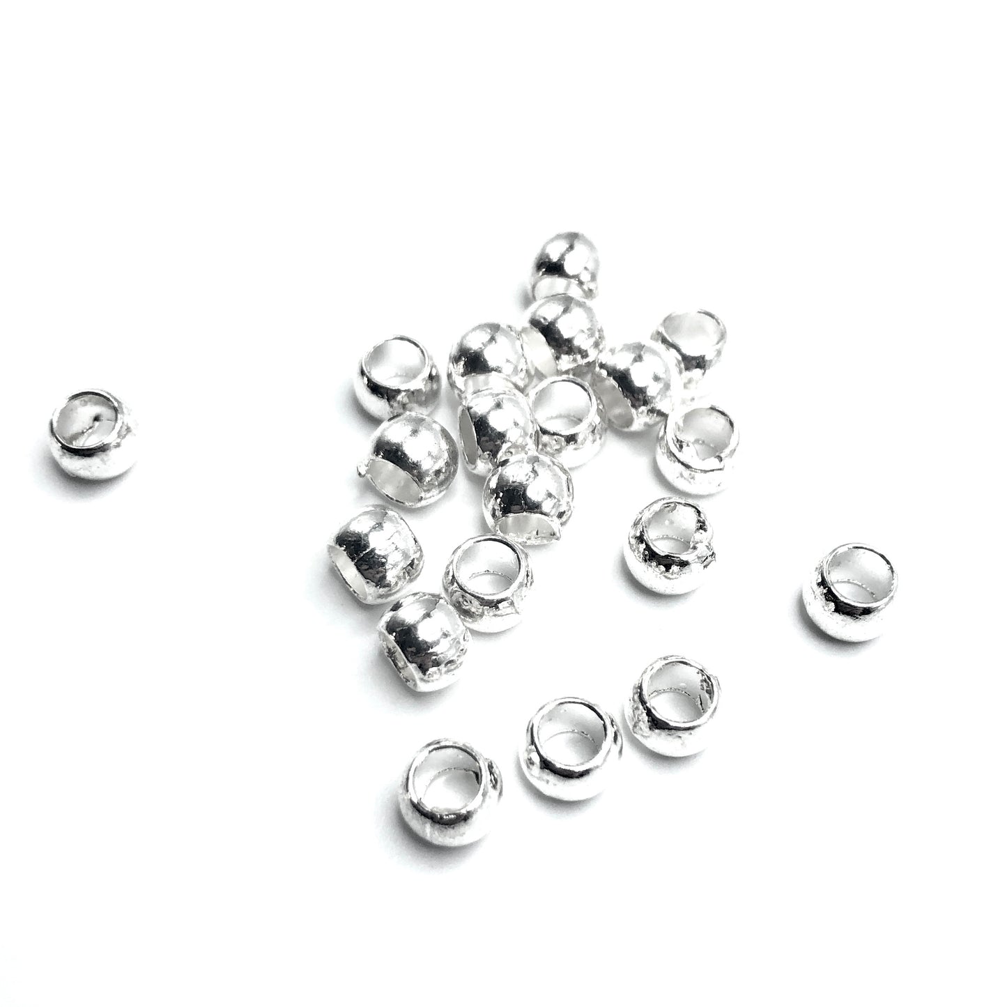 Metal Crow Beads - SP