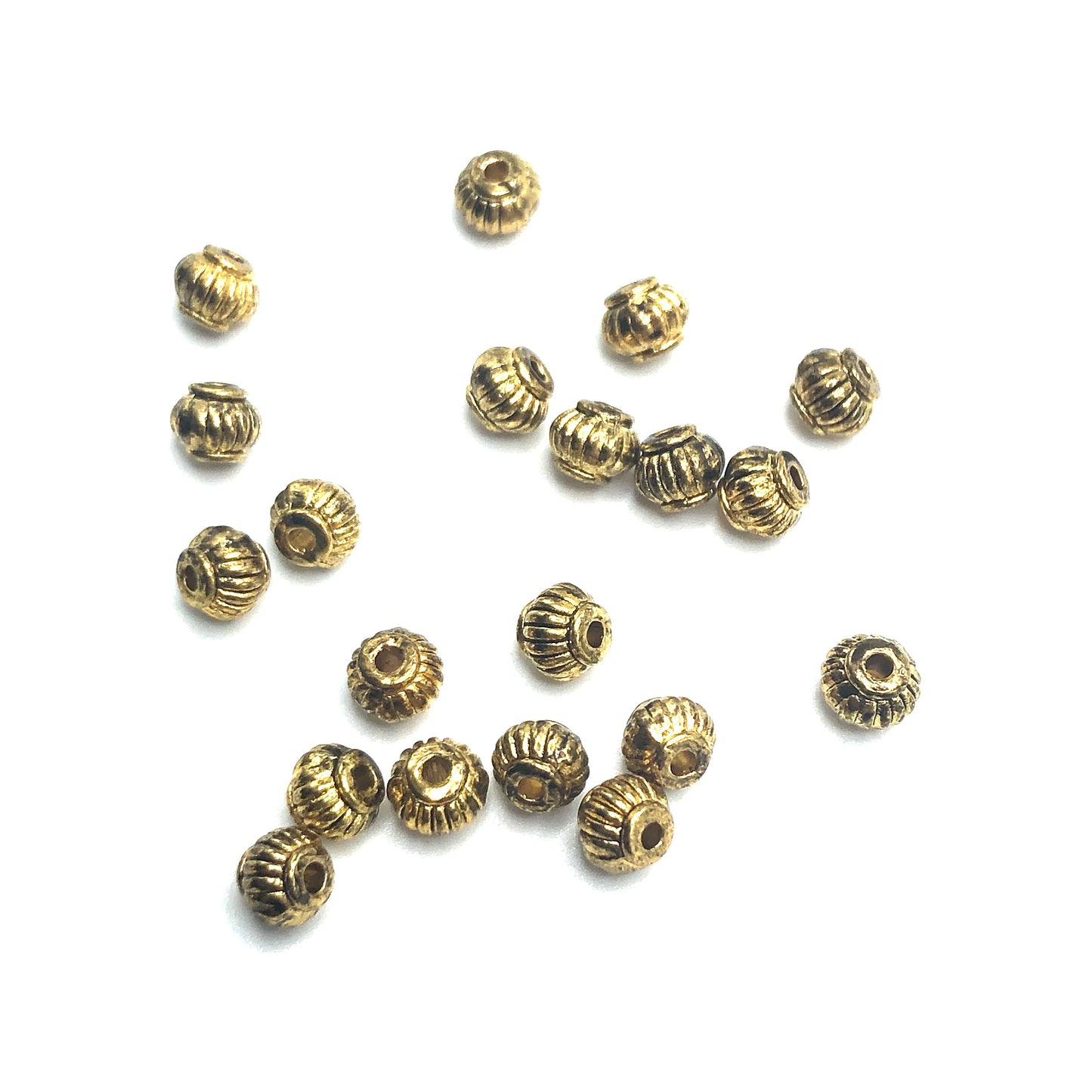 Spacer Bead - Pumpkin Rondelle GP