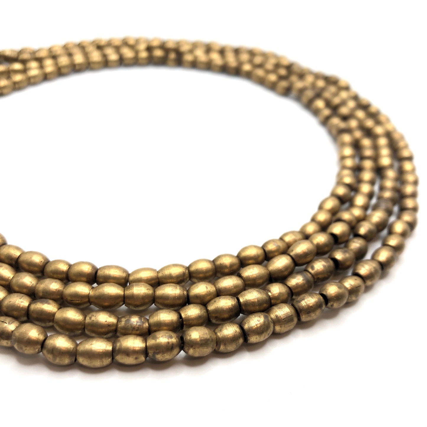 Brass Spacer Bead - Barrel (Small)