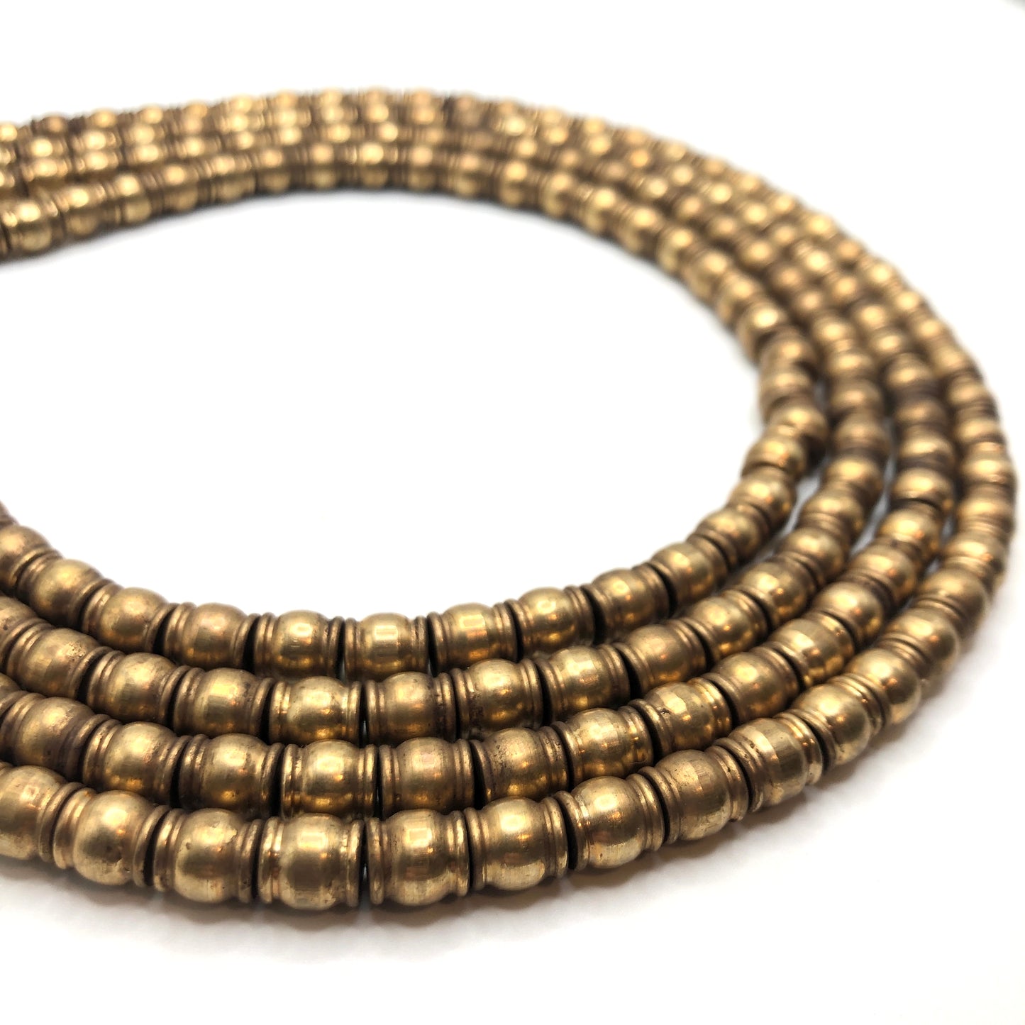 Brass Spacer Bead - Lantern