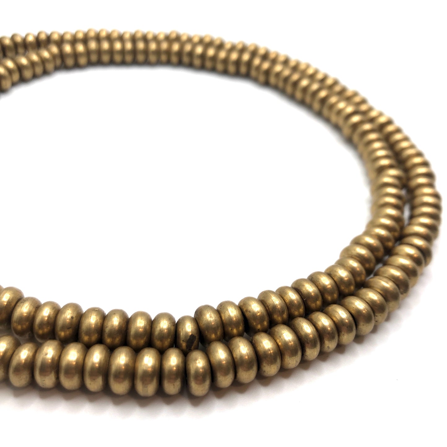 Brass Spacer Bead - Rondelle