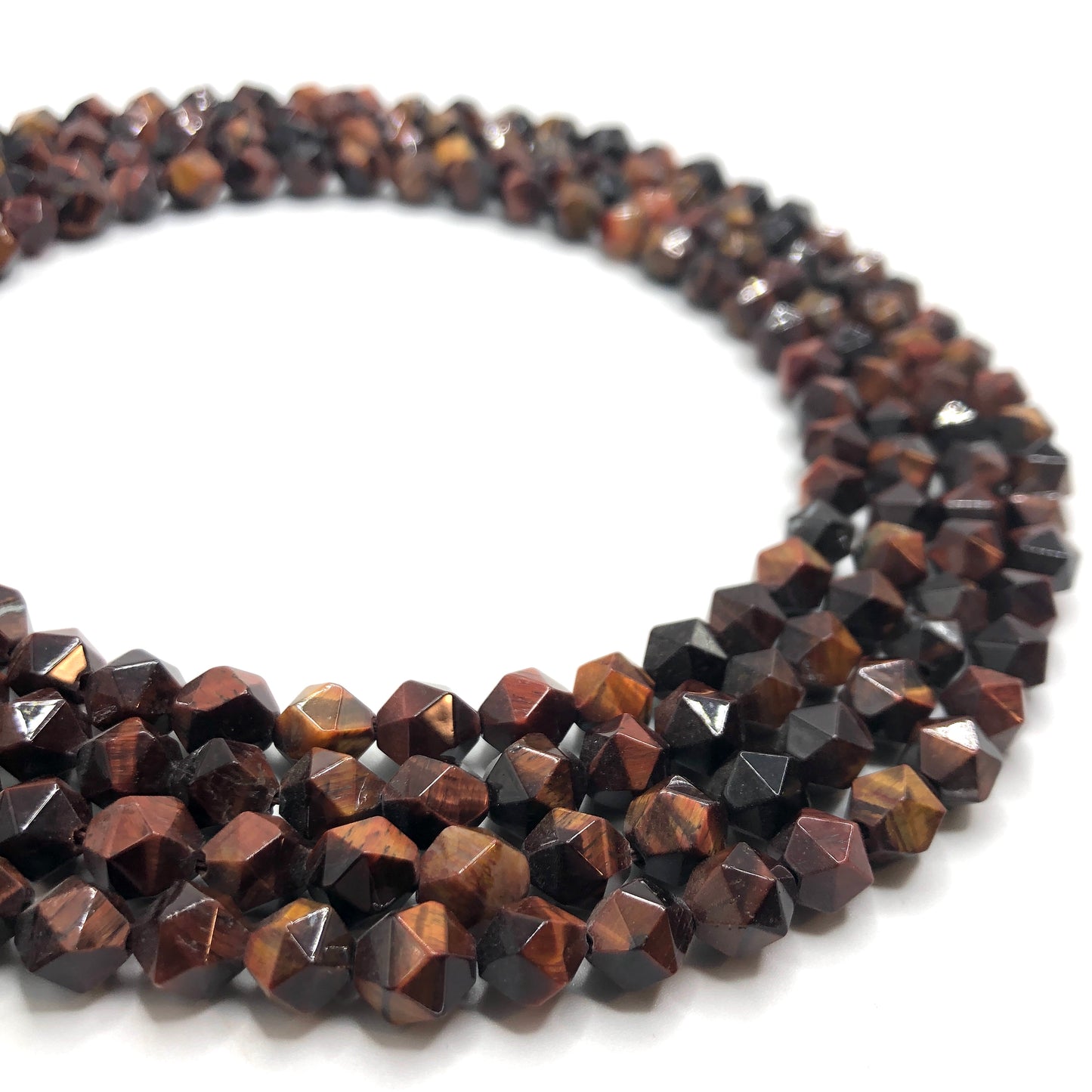 Tiger's Eye (Red) - Star-Cut
