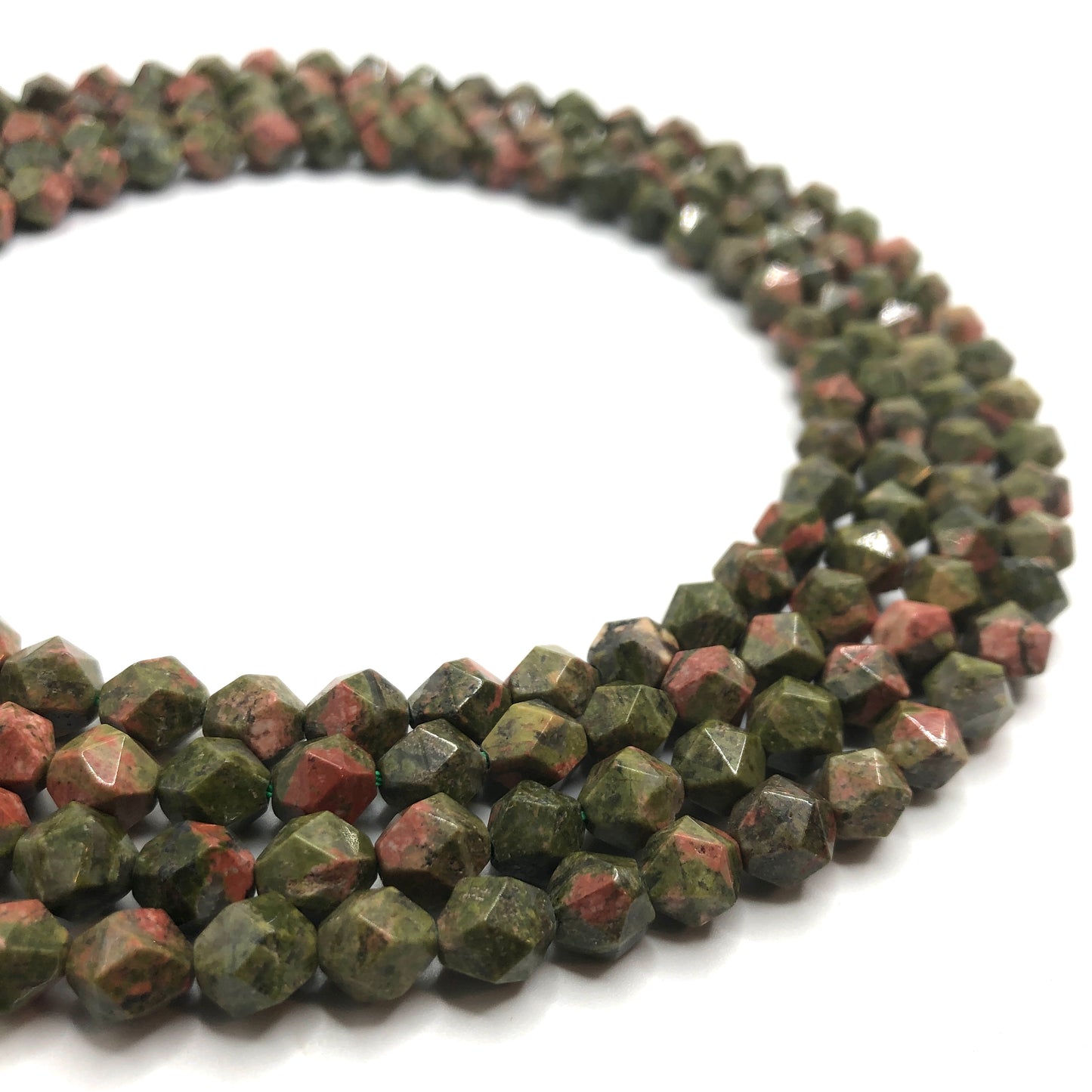 Unakite - Star-Cut