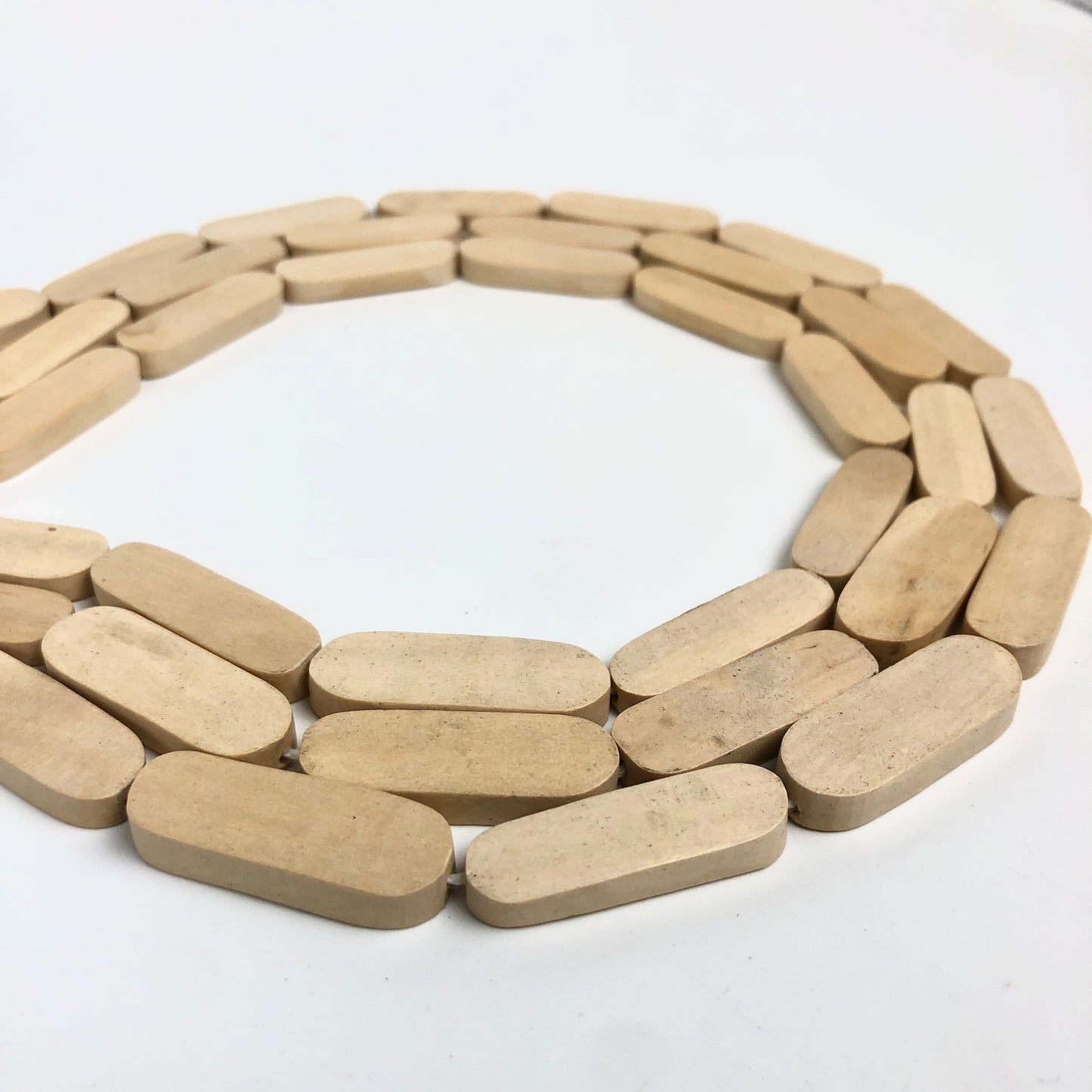 Wooden Beads from Indonesia - Ovals - Shakti