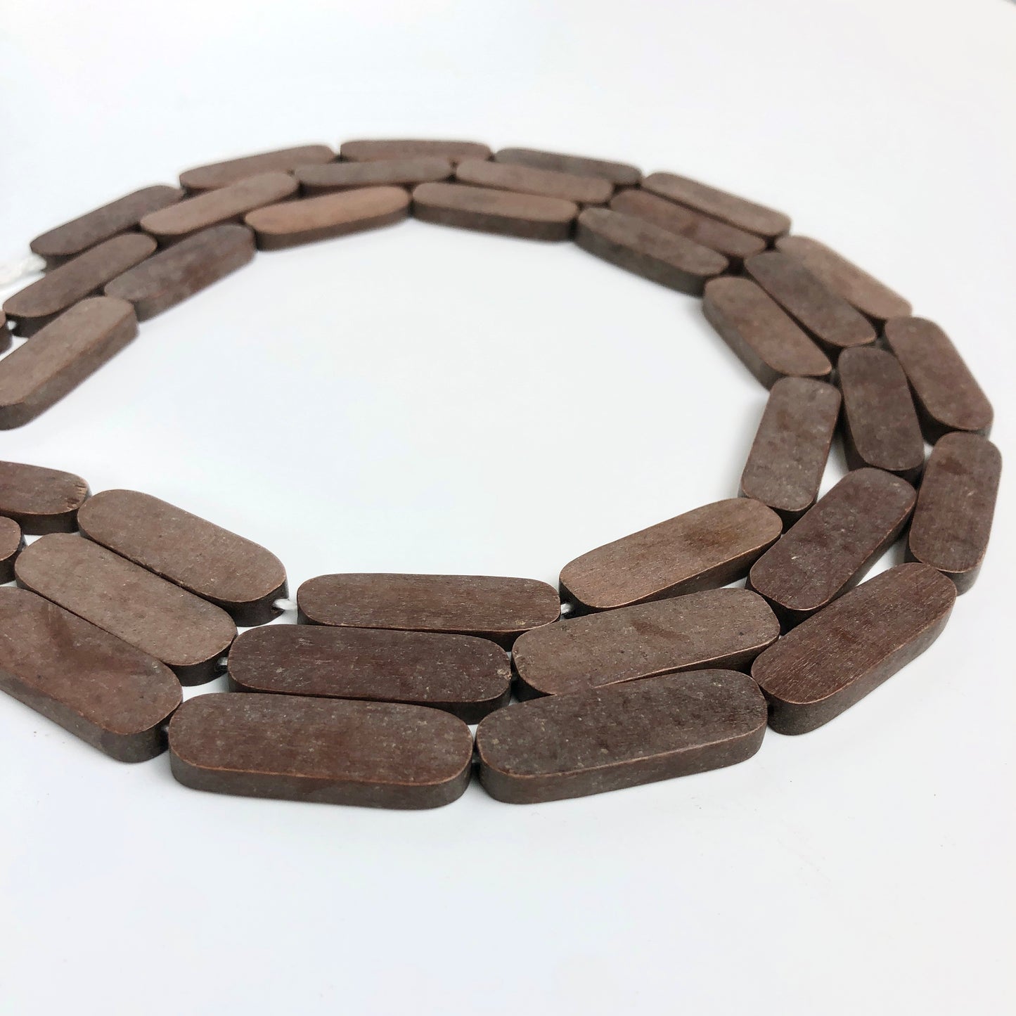 Wooden Beads from Indonesia - Ovals - Shakti