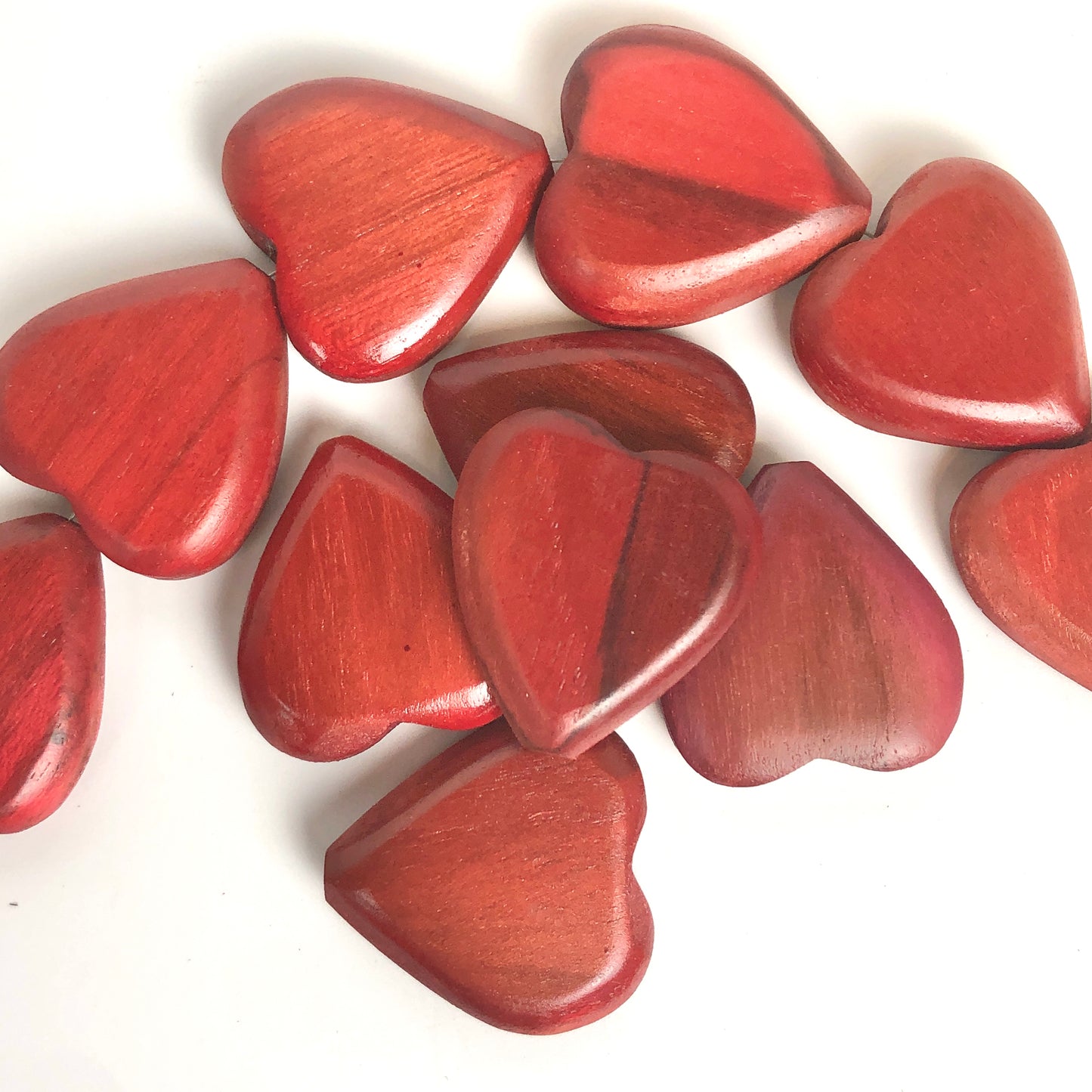 Wooden Hearts from Indonesia - Shakti
