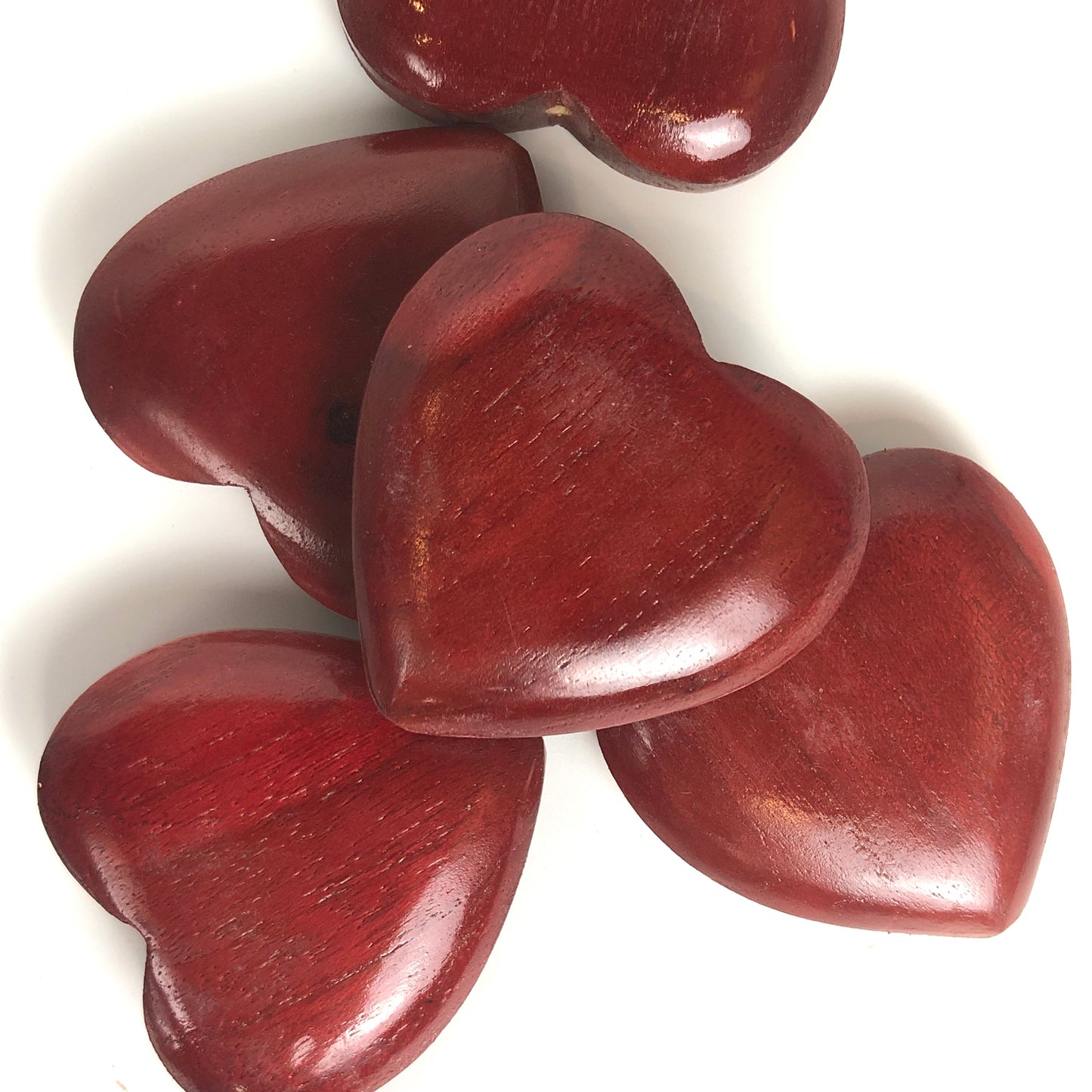 Wooden Hearts from Indonesia - Shakti