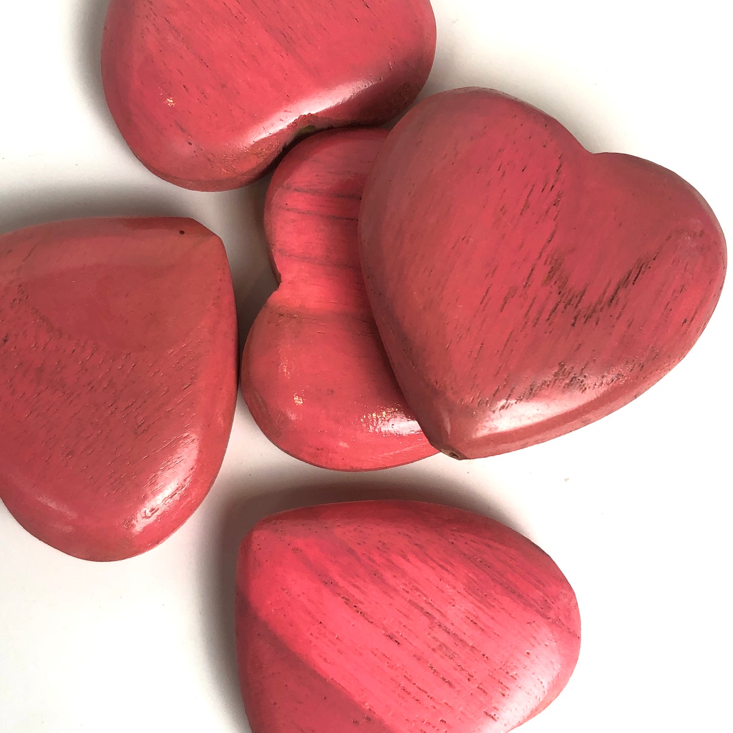 Wooden Hearts from Indonesia - Shakti