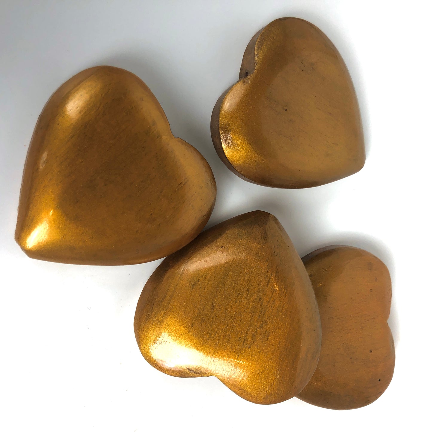 Wooden Hearts from Indonesia - Shakti
