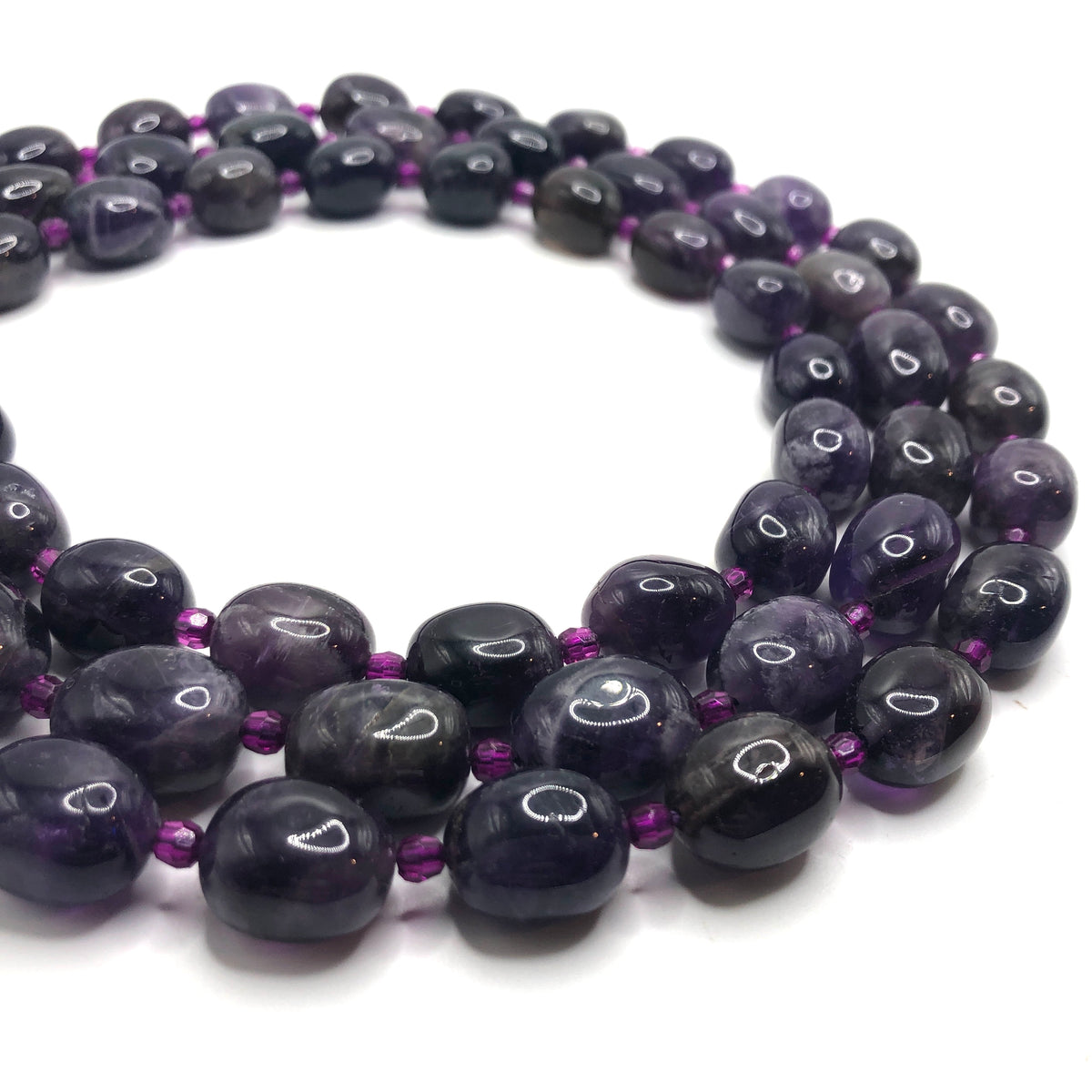 Amethyst Tumble Beads
