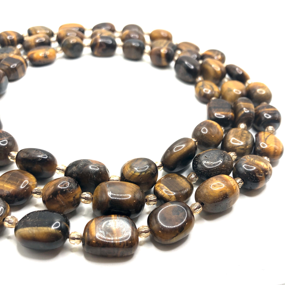 Tiger's Eye Tumble Beads