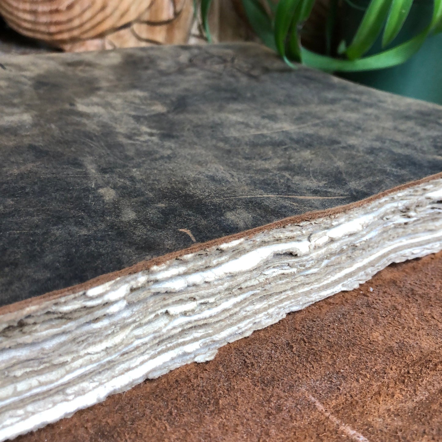 Compass Leather Book - Shakti