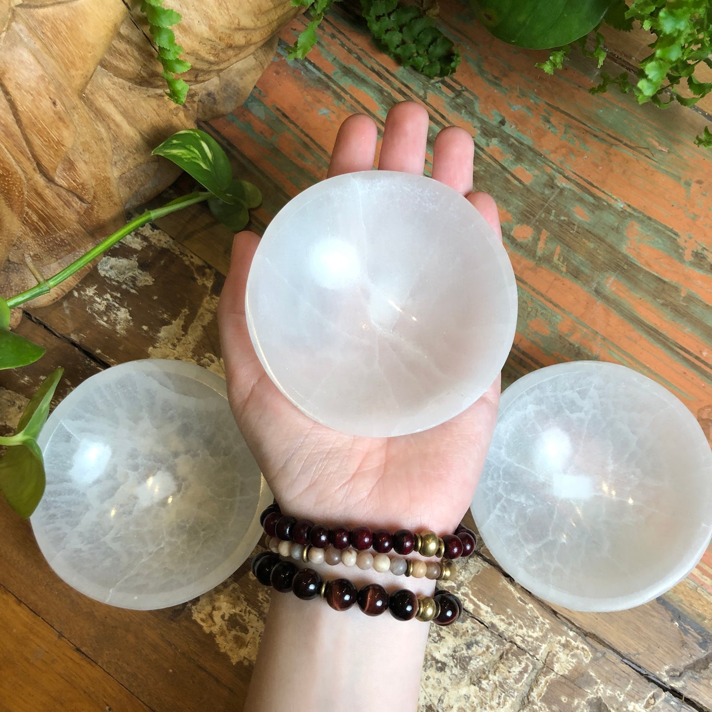 Selenite Bowls - Shakti