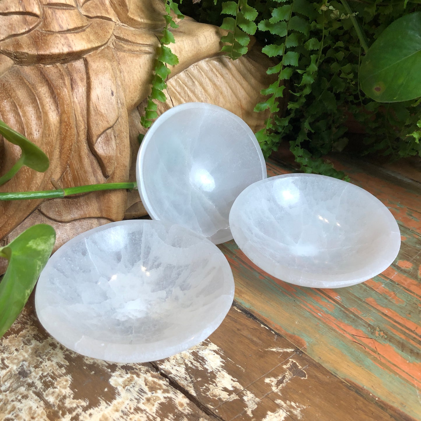 Selenite Bowls - Shakti