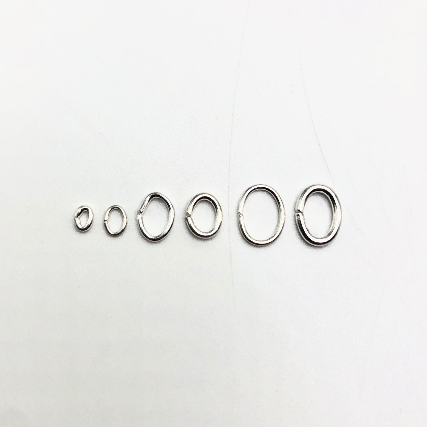 Jump Ring Oval - SP (all sizes)