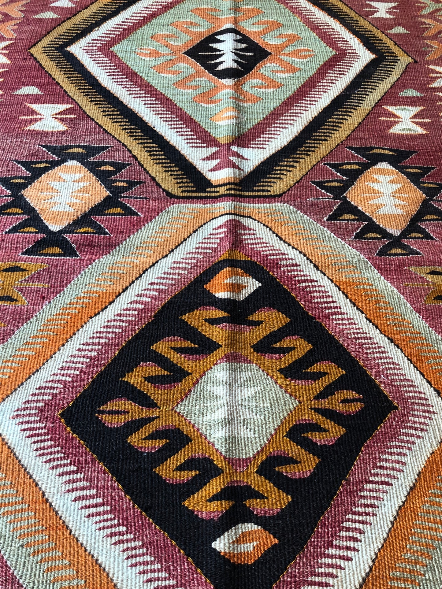 Turkish Rugs - Nomadic Toros Mountain Kilim Anamur Village