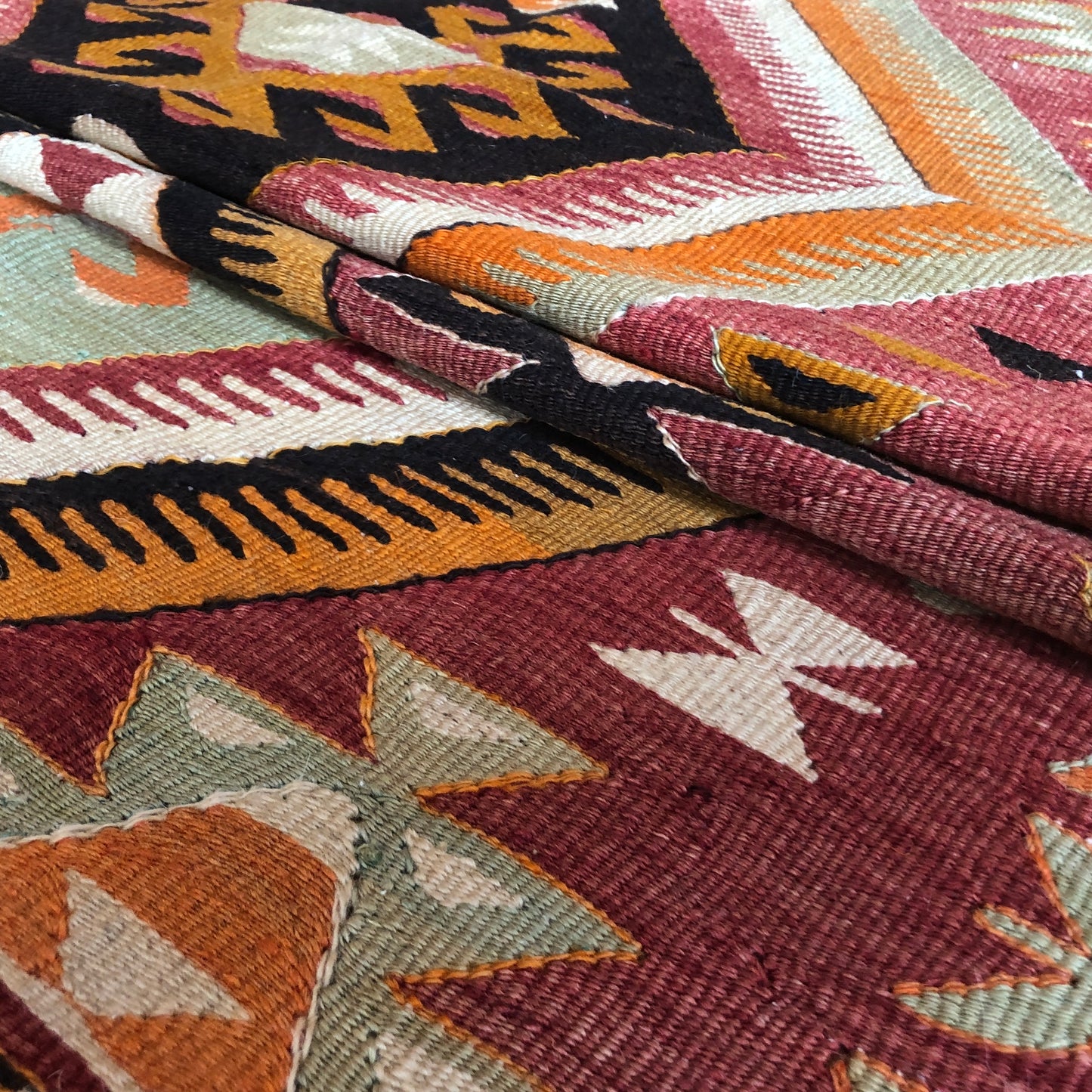 Turkish Rugs - Nomadic Toros Mountain Kilim Anamur Village