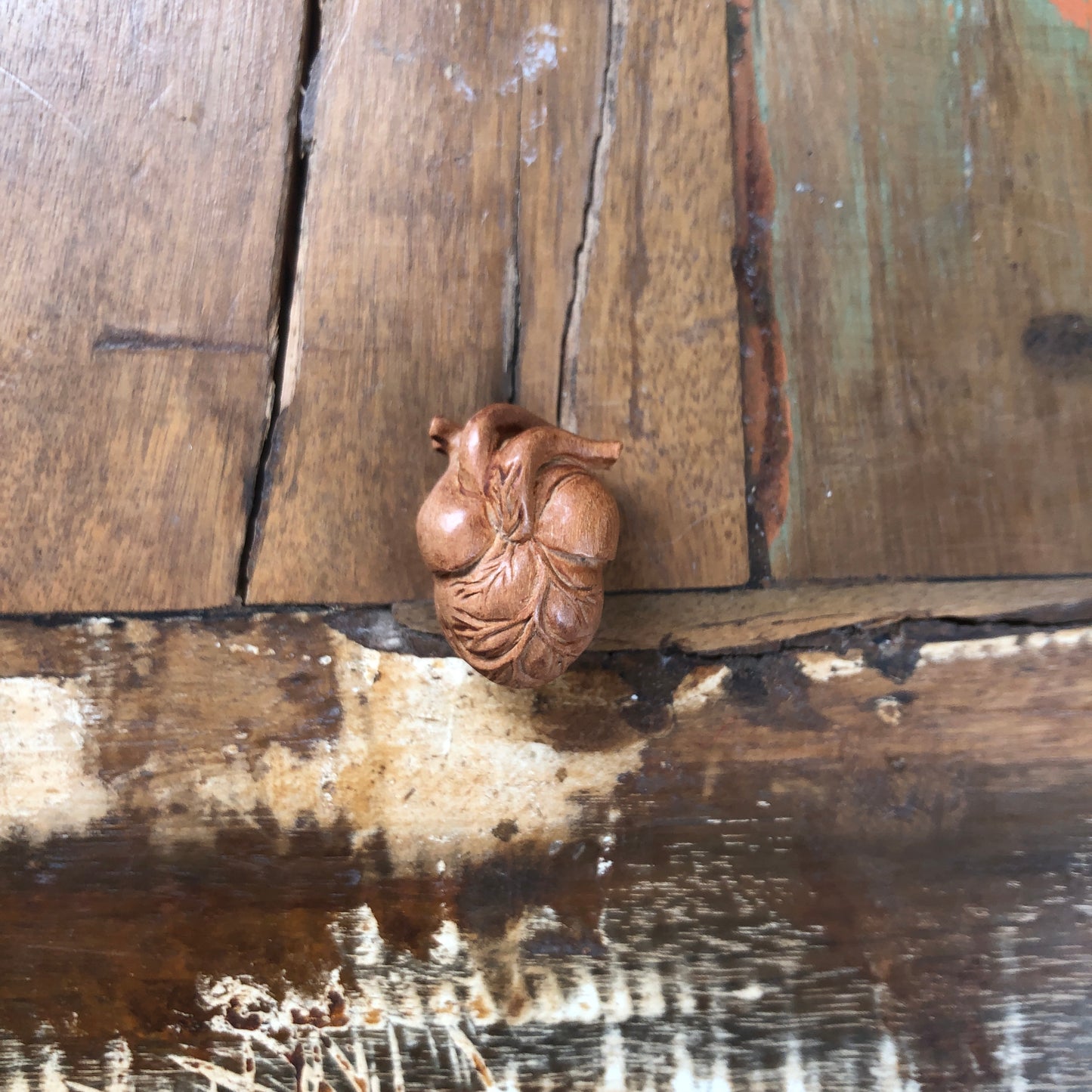 Wood Carvings, Heart