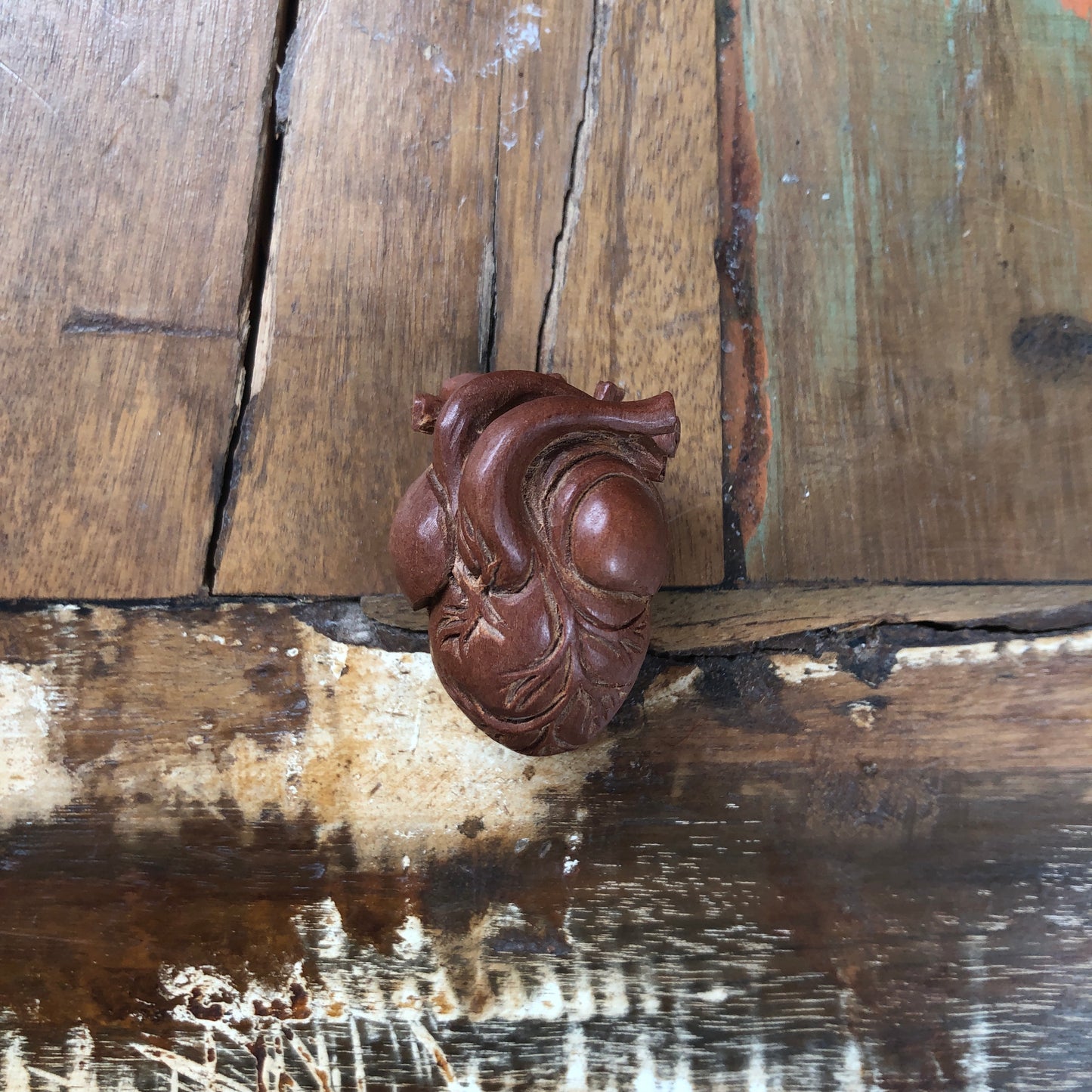 Wood Carvings, Heart