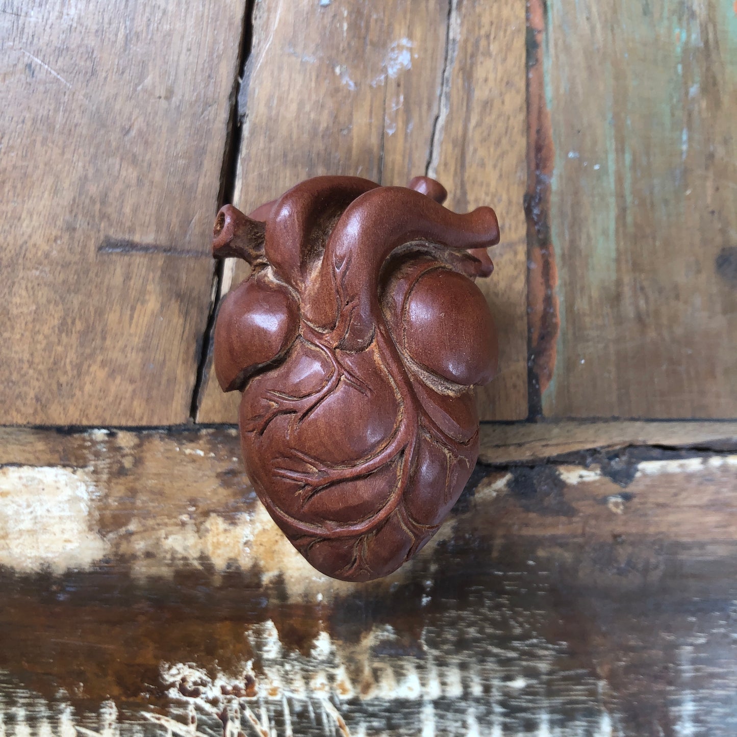 Wood Carvings, Heart