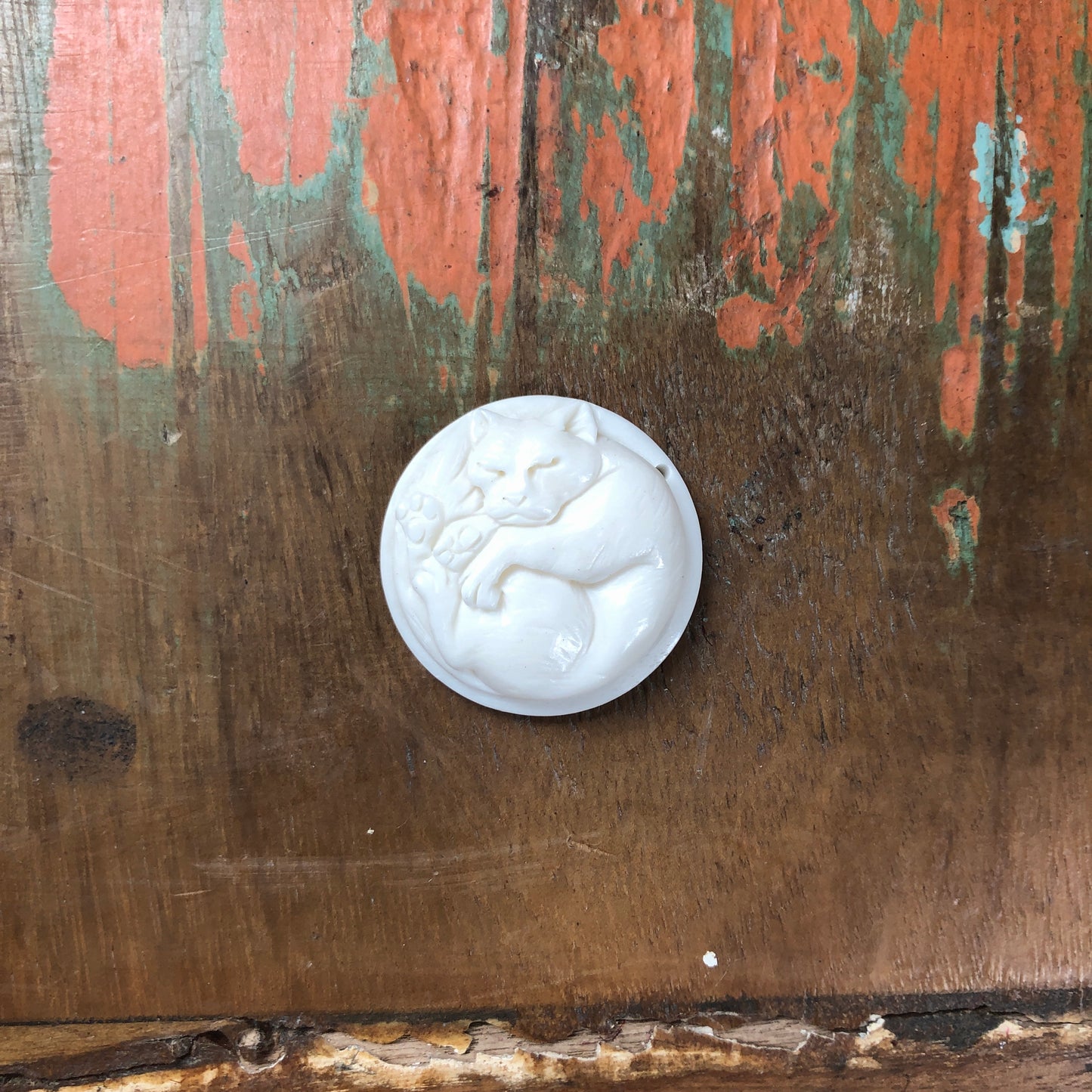 Bone Carvings, Cat