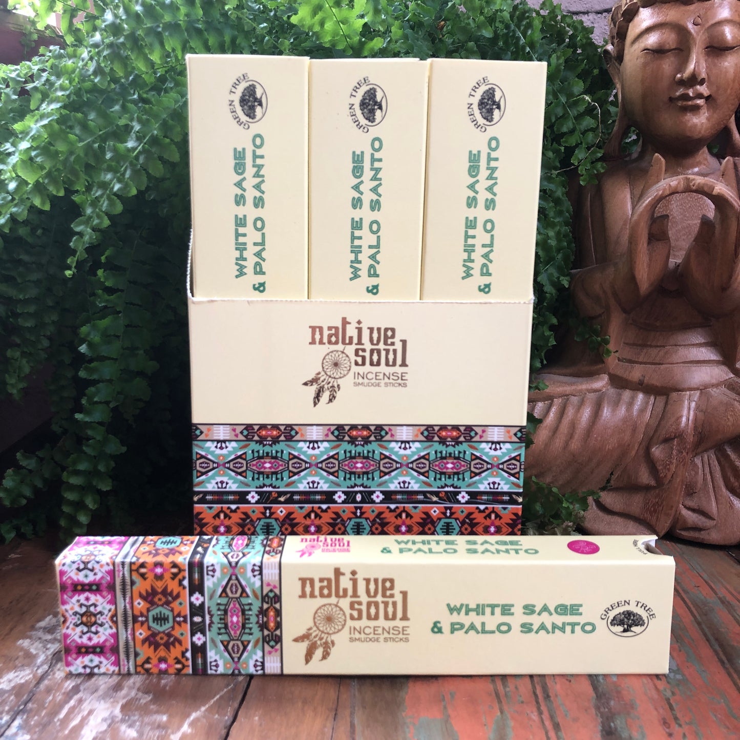Green Tree Incense - White Sage/Palo Santo
