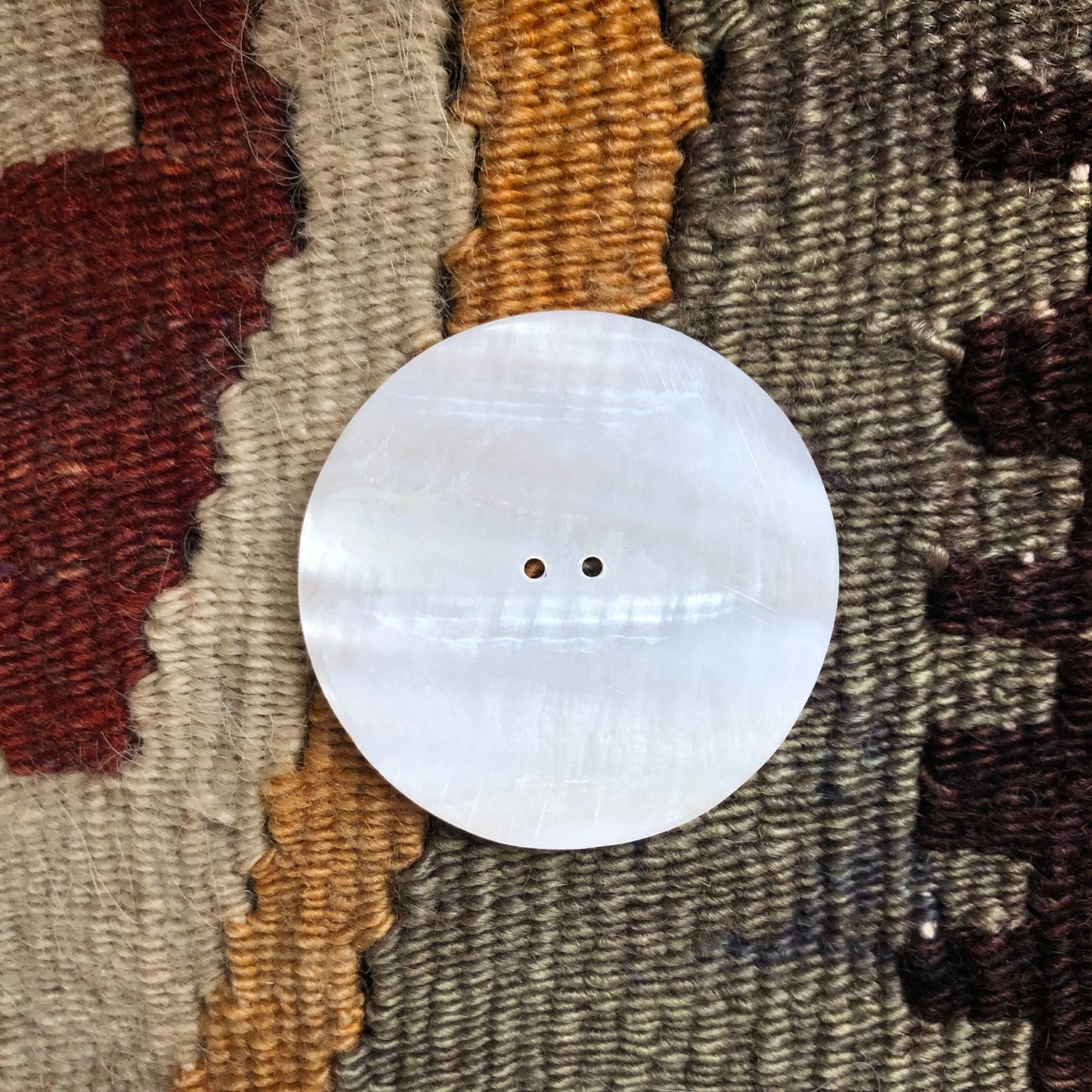 M.O.P. Carvings - Round Button