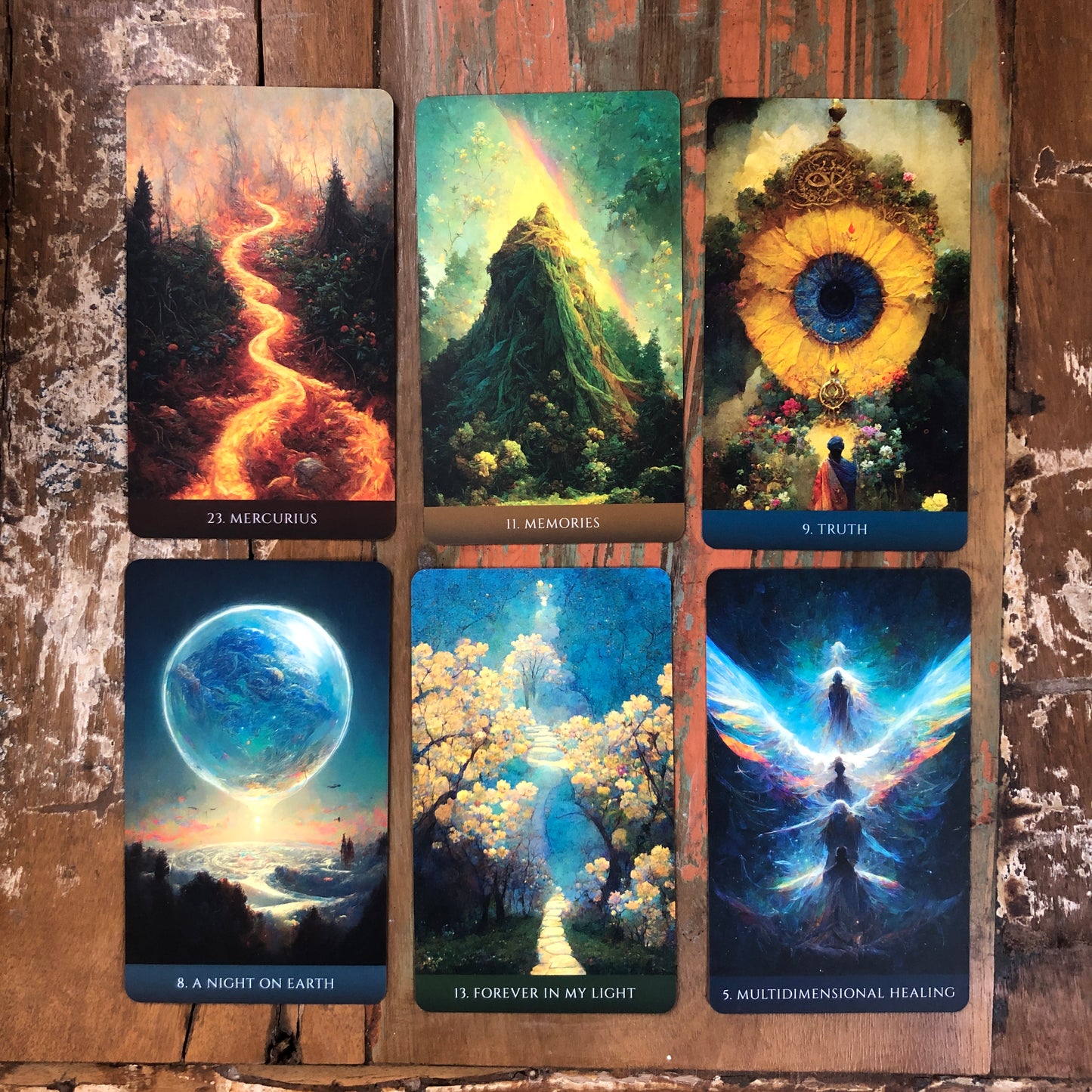 Blue Angel Oracle by Toni Carmine Salerno