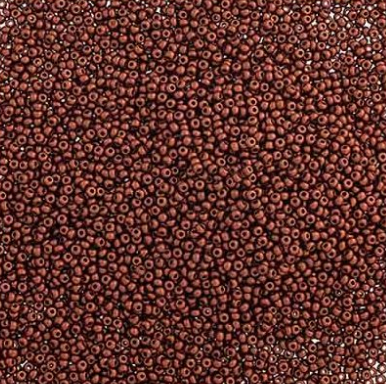 Czech Seed Bead, 10/0 (Metallic Copper)