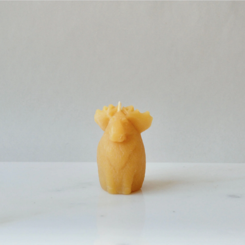 Barletta Beeswax Candle - Moose