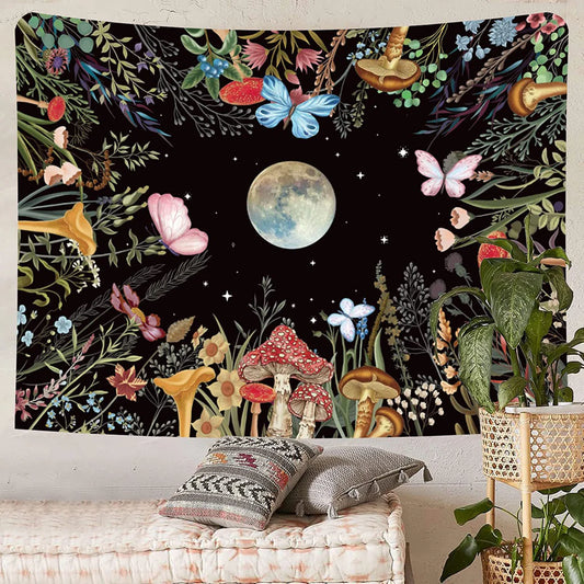 Wall Hanging - Mushrooms Fairyland - Shakti