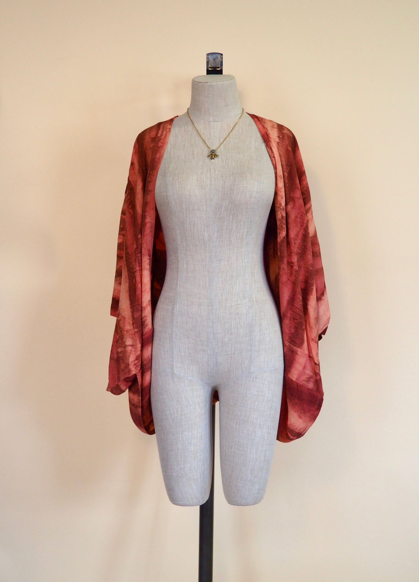 Marble Fold Kimono, Short-Length