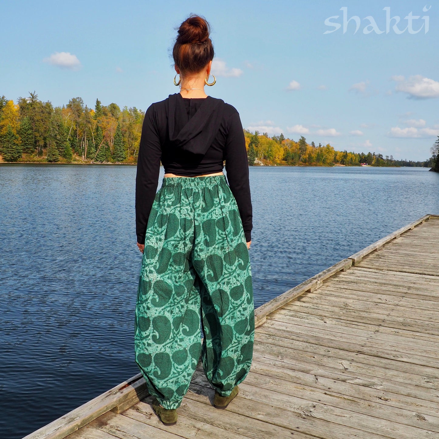 Twin Suns Wrap-Top - Shakti